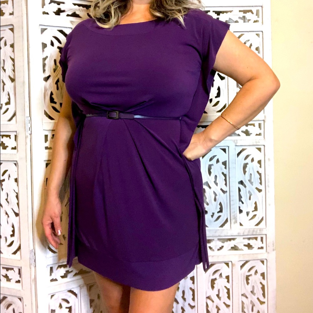 Royal Purple Vince Camuto Mini Dress